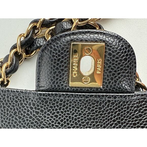 Chanel Classic Small Double Flap Quilted Shoulder Bag - Picture 11 of 16